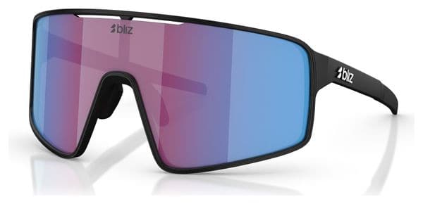 Bliz P001 Matte Black - Mirror Blue Pink/Violet Lens