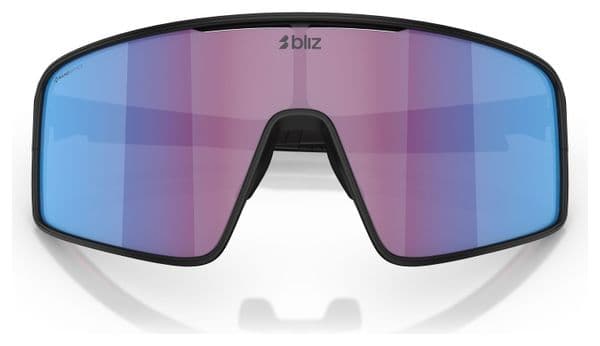 Bliz P001 Matte Black - Mirror Blue Pink/Violet Lens