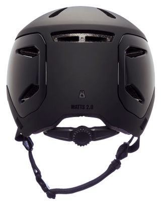 Bern Watts 2.0 Mattschwarzer Helm