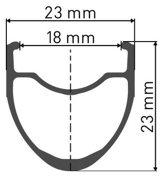 DT Swiss PR1600 Spline 23 Disc Rear Wheel | 12x142mm | Shimano
