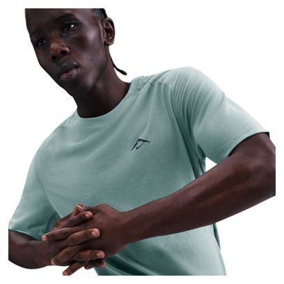 Nike Solar Chase Heren Trui met korte mouwen Groen