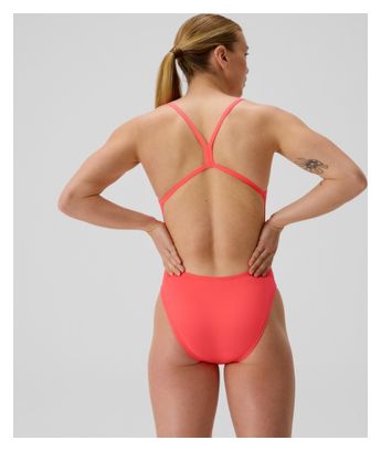 Women's Speedo Club Training V-Back 2.0 Orange swimsuit