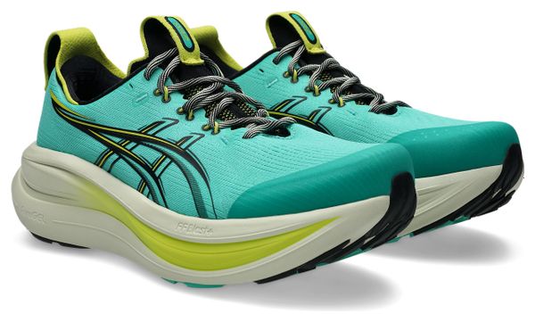 Zapatillas de running Asics Gel-Nimbus 28 TR Verde/Amarillo Hombre