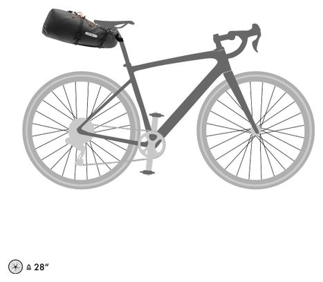 Ortlieb Seat-Pack QR 13L Saddle Bag Black | Alltricks.com