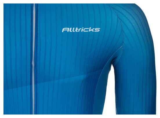 Alltricks Road Short Sleeve Jersey Blauw