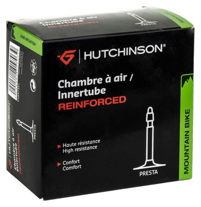 HUTCHINSON Inner Tube Reinforced 26 x 1.70 to 2.35 Presta