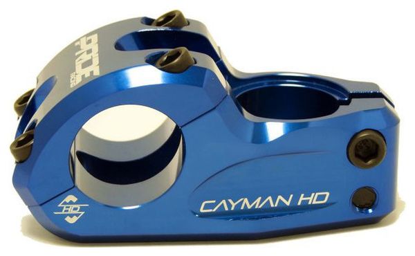 Stelo da manubrio Pride Racing Cayman HD 31,8mm con gambo blu