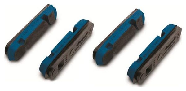 x4 Cartouches de Patins de Freins Campagnolo BR-PEO5001 pour Jante PEO