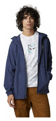 Fox Finisher Windbreaker Jacket Blau