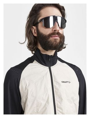 Men's Craft ADV SubZ White Black Thermal Jacket