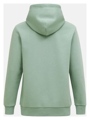 Peak Performance Original Small Logo Green Hoodie for Men