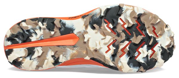 Chaussures de Trail Femme Saucony Peregrine 13 Blanc Orange