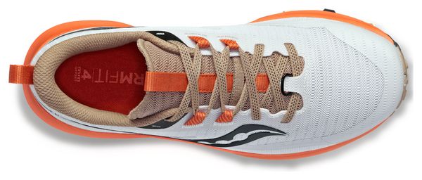 Chaussures de Trail Femme Saucony Peregrine 13 Blanc Orange