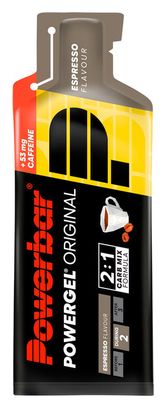 Gel énergétique Powerbar Powergel Original Café Espresso - 41g