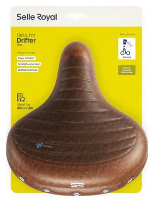 Selle Royal Selle vélo Drifter Plus marron