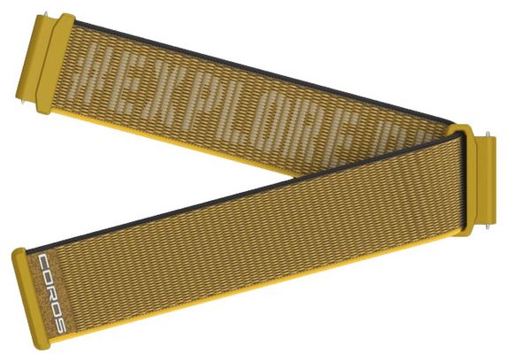 Nylon Strap 20mm COROS Apex 2 Yellow