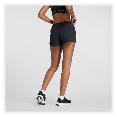 Pantaloncini New Balance RC 3in Black Slip da donna