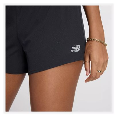 Pantaloncini New Balance RC 3in Black Slip da donna