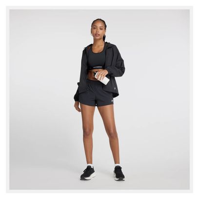 Pantaloncini New Balance RC 3in Black Slip da donna