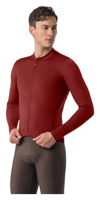 Castelli Espresso 2 Thermal Men's Long-Sleeve Jersey, Red