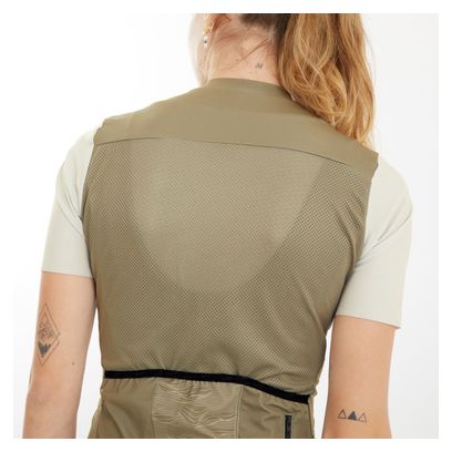 Maglia LeBram Ventoux donna manica corta tinta unita marrone