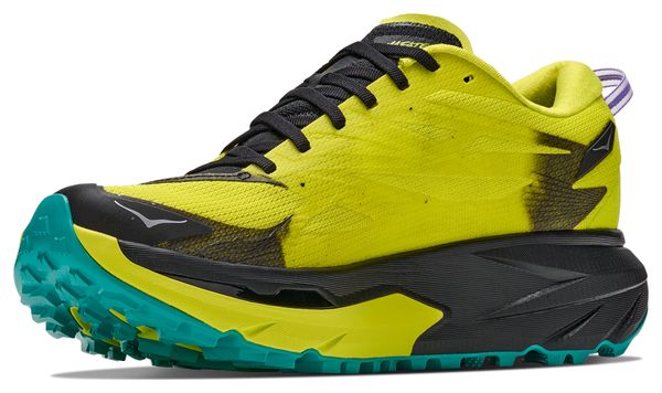 Zapatillas de trail Hoka Mafate 5 amarillas/negras para hombre
