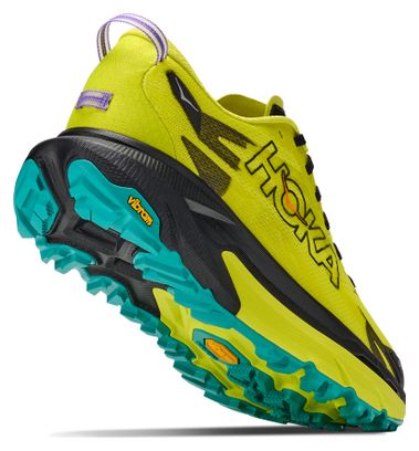 Zapatillas de trail Hoka Mafate 5 amarillas/negras para hombre