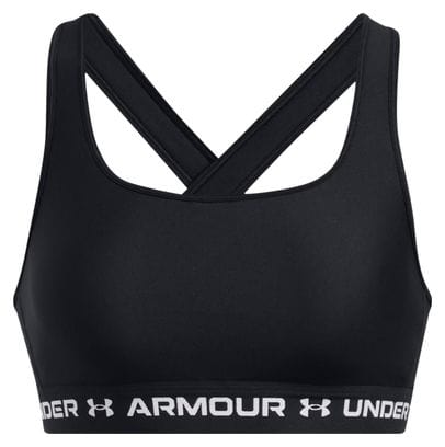 Brassière Under Armour Crossback Mid Noir Femme