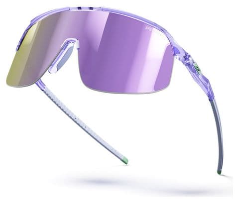 Lunettes Julbo Density Spectron 3 Violet Clair Translucide Brillant