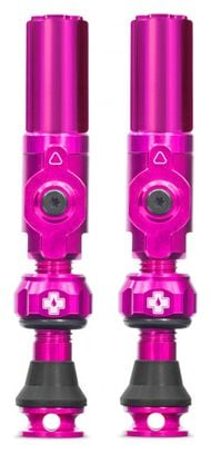 Muc-Off Big Bore Hybrid Pink Tubeless Valves