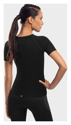 Sous-maillot vélo laine femme Cyclisme SRX Premium Skin Noir