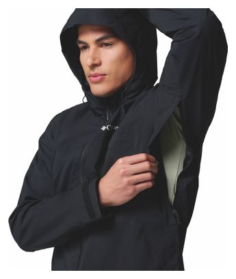 Columbia Boulder Falls Waterproof Jas Zwart
