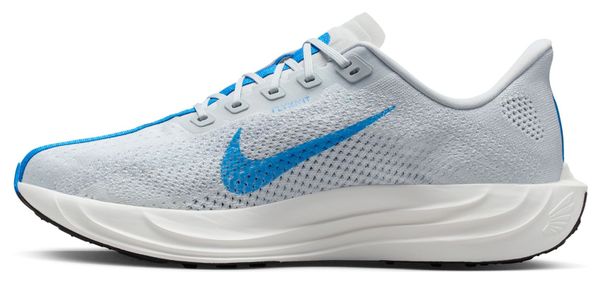 Nike Pegasus Plus Running Shoes, White/Blue, Men's