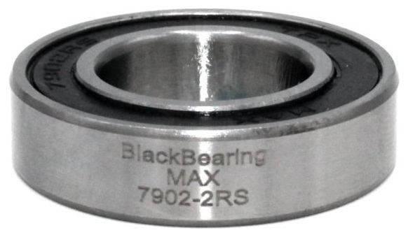 Cuscinetto nero 7902 2RS Max 15 x 28 x 7 mm