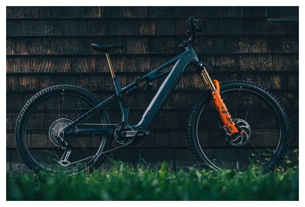 Cube Stereo Hybrid One77 HPC SLT 800 MTB elettrica full suspension Sram 12S 800 Wh Bosch 100 Nm 29''/27,5'' Galaxy Blue 2026