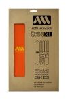 ALL MOUNTAIN STYLE Honey Comb XL Frame Protector Kit 10 stuks - Oranje Geel
