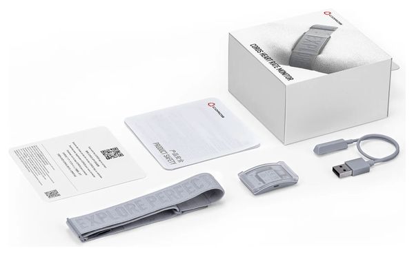 Brassard Capteur Cardiaque Bluetooth Coros HRM Gris
