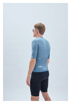 Maillot Manches Courtes Poc Pristine Calcite Bleu Clair