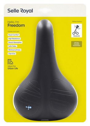 Selle Royal Selle vélo Freedom noir