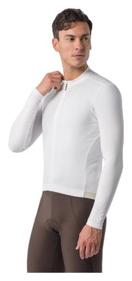 Castelli Espresso 2 Thermal Langarm-Trikot für Herren, weiß