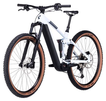 Cube Stereo Hybrid 140 HPC Pro 625 Electric Full Suspension MTB Shimano Deore 11S 625 Wh 29'' Frost White 2024