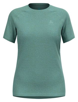 Camiseta de mujer Odlo Ascent <p> <strong>Performance Wool</strong></p>125 Verde