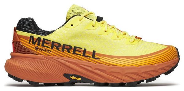 Merrell Agility Peak 5 Gore-Tex Uomo Scarpe da Trail Arancione/Giallo