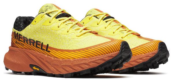 Merrell Agility Peak 5 Gore-Tex Trailrunning-Schuhe Orange/Gelb Herren