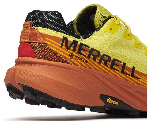 Merrell Agility Peak 5 Gore-Tex Uomo Scarpe da Trail Arancione/Giallo