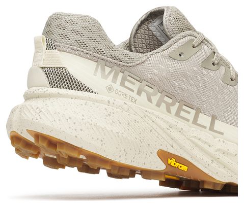 Chaussures de Trail Merrell Agility Peak 5 Gore-Tex Gris/Beige Femme