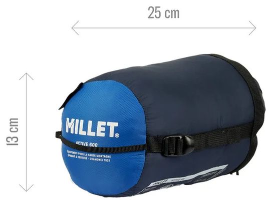 Sac de Couchage Millet Active 600 Bleu