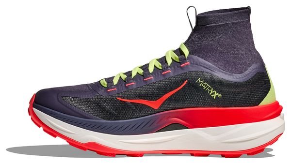 Scarpe da trail Hoka Tecton X 3 Grigio/Giallo/Rosso da uomo