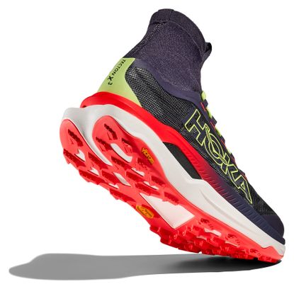Scarpe da trail Hoka Tecton X 3 Grigio/Giallo/Rosso da uomo