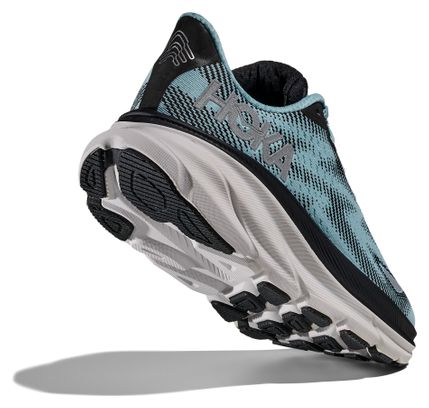 Hoka Clifton 9 GTX Black/Blue Women's Running Shoes